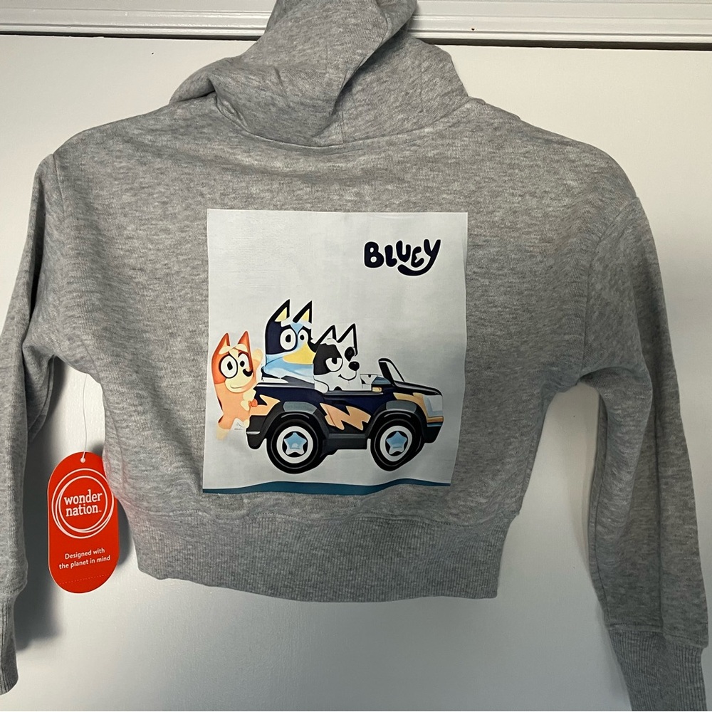Wonder Nation Gray Zip-Up Hoodie